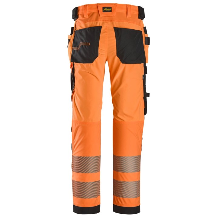 Pantalon de travail Snickers Workwear HV Pantalon 4-Str. HP Cl2 6232