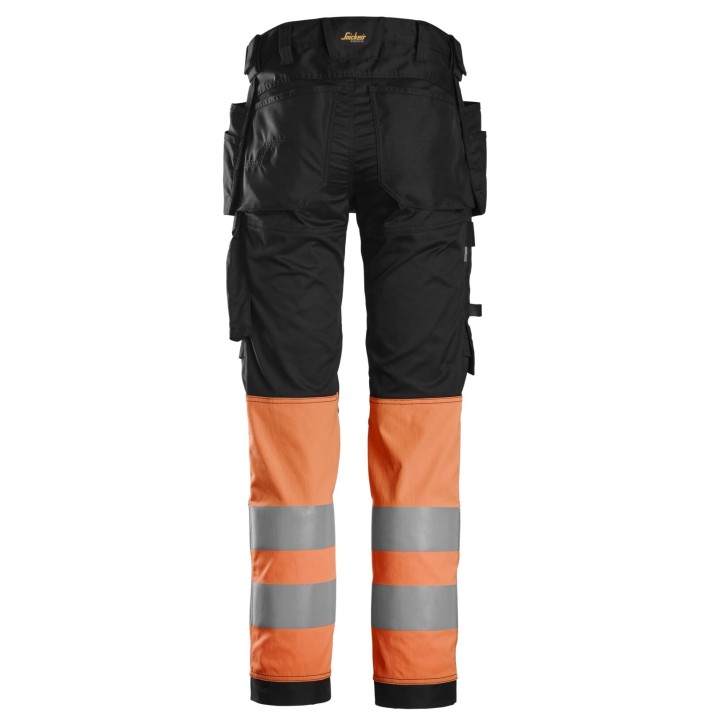 Pantalon de travail Snickers Workwear Pantalon Stret HP HV CL1 6234