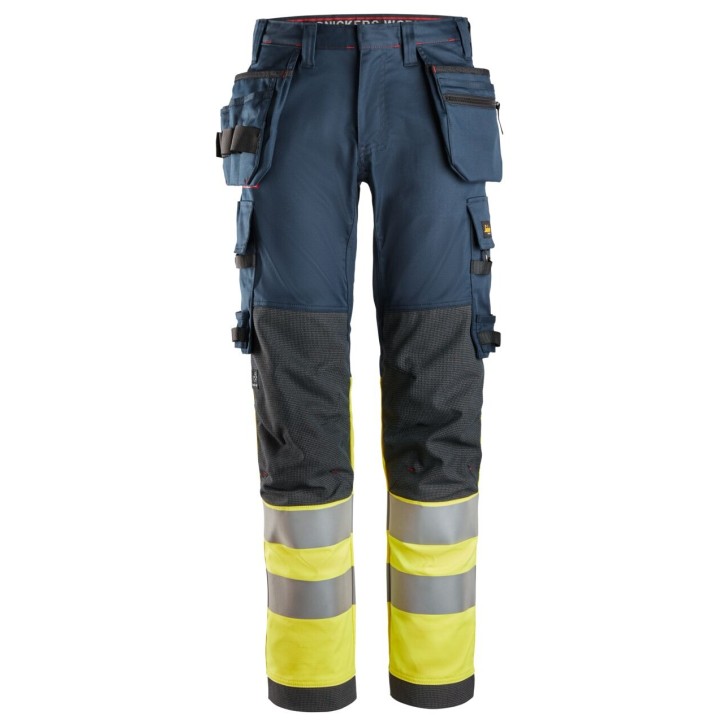 Pantalon de travail Snickers Workwear PW, Strch Trous HP HV CL1 6274