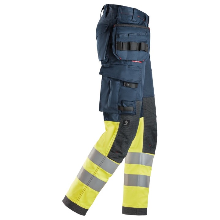 Pantalon de travail Snickers Workwear PW, Strch Trous HP HV CL1 6274