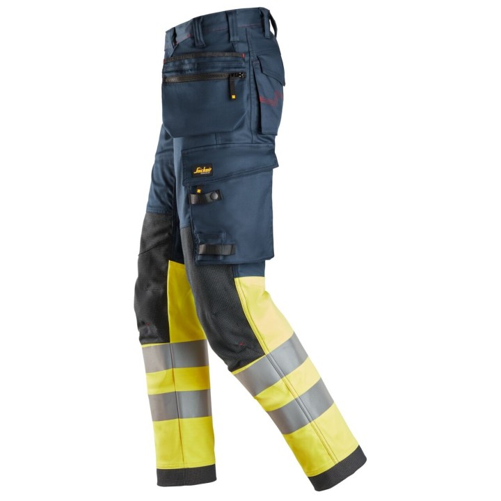 Pantalon de travail Snickers Workwear PW, Strch Trous HP HV CL1 6274