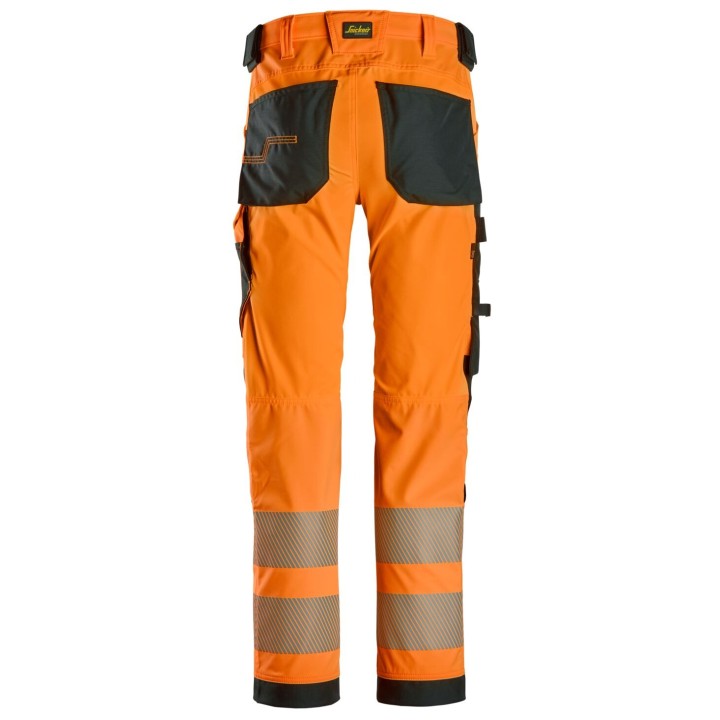 Pantalon de travail stretch Snickers Workwear Pantalon haute visibilité extensible 4 directions, Classe 2 6336