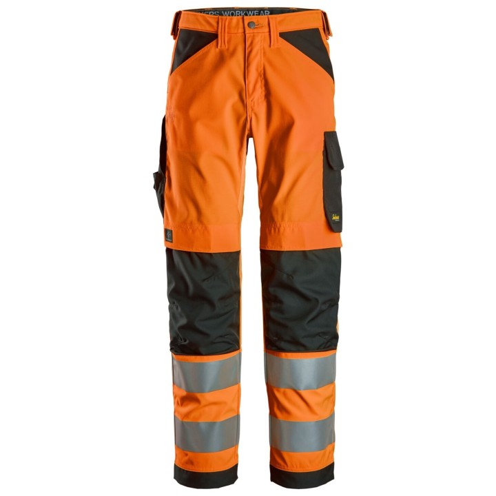 Pantalon de travail Snickers Workwear Pantalon haute visibilité, Classe 2 6338