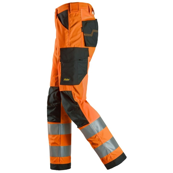 Pantalon de travail Snickers Workwear Pantalon haute visibilité, Classe 2 6338