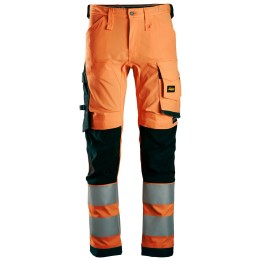 Pantalon de travail stretch Snickers Workwear Pantalon en tissu extensible haute visibilité, Classe 2 6343