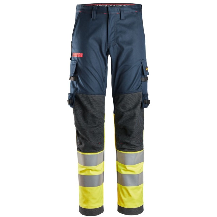 Pantalon de travail Snickers Workwear PW, Strch Trous HV CL1 6374