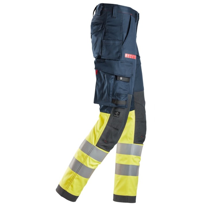 Pantalon de travail Snickers Workwear PW, Strch Trous HV CL1 6374
