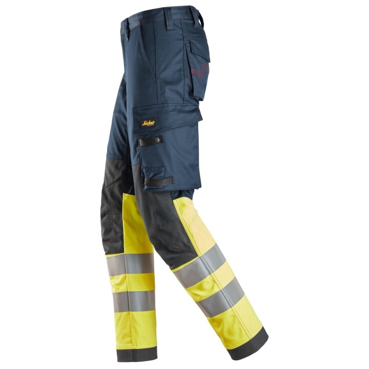 Pantalon de travail Snickers Workwear PW, Strch Trous HV CL1 6374