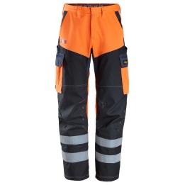 Pantalon de travail Snickers Workwear PW Trousers HV Orange CL1 6560