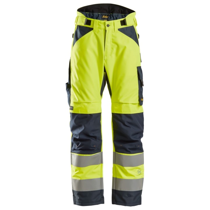Pantalon de travail Snickers Workwear Pantalon d'hiver haute visibilité, Classe 2 6639