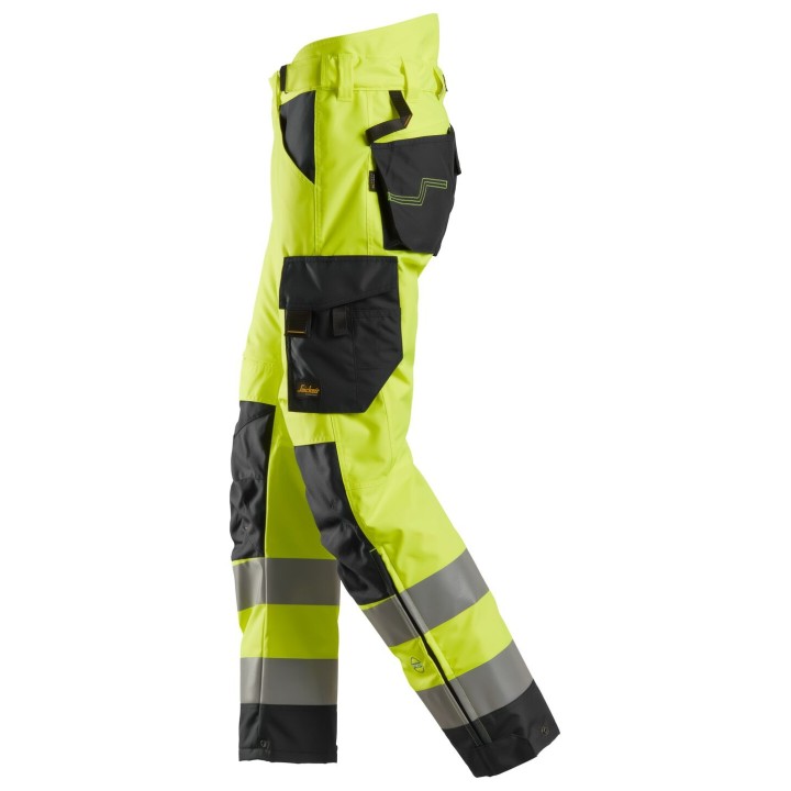 Pantalon de travail Snickers Workwear Pantalon d'hiver haute visibilité, Classe 2 6639