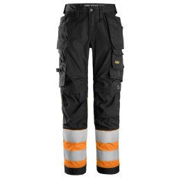 Pantalon haute visibilité femme Snickers Workwear 6734 Classe 1