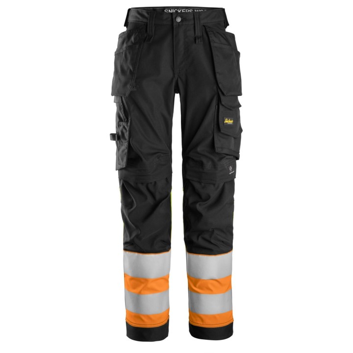 Pantalon haute visibilité femme Snickers Workwear 6734 Classe 1