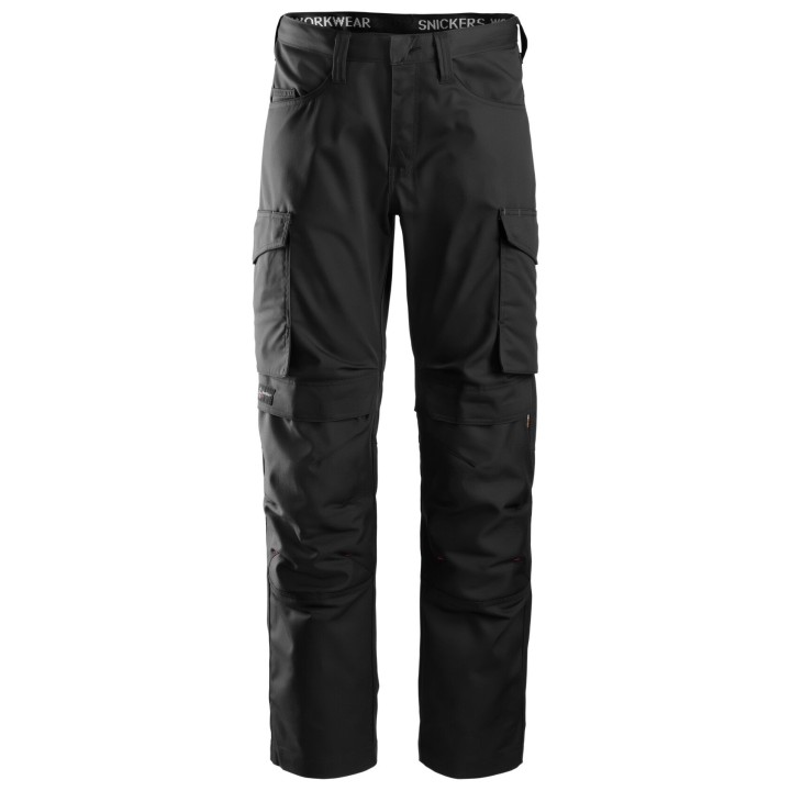 Pantalon de travail Snickers Workwear Pantalon de service avec poches pour genouillères 6801