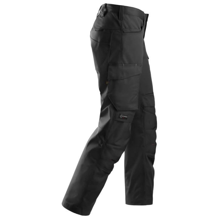 Pantalon de travail Snickers Workwear Pantalon de service avec poches pour genouillères 6801