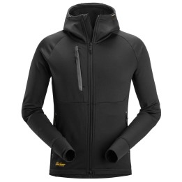 Polaire de travail Snickers Workwear FlexiWork Sweat-shirt à capuche Polartec® Power Stretch® entièrement zippé 8026