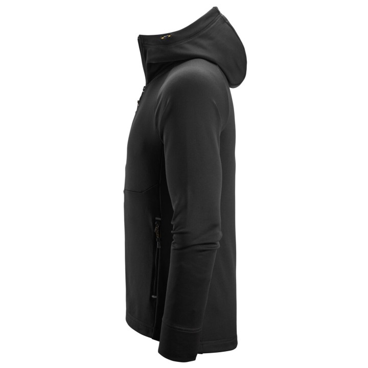 Polaire de travail Snickers Workwear FlexiWork Sweat-shirt à capuche Polartec® Power Stretch® entièrement zippé 8026