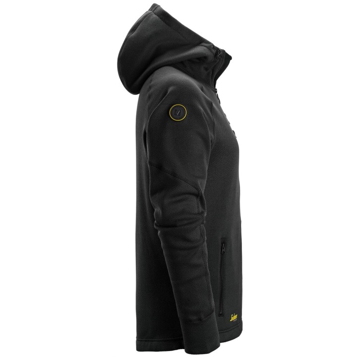 Polaire de travail Snickers Workwear FlexiWork, Sweat-shirt à capuche entièrement zippé 8041