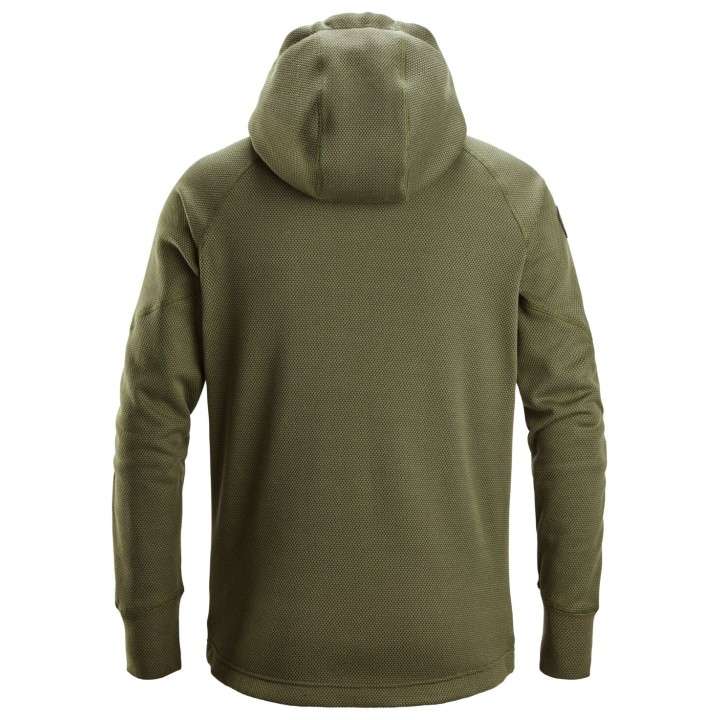 Polaire de travail Snickers Workwear FlexiWork, Sweat-shirt à capuche entièrement zippé 8041
