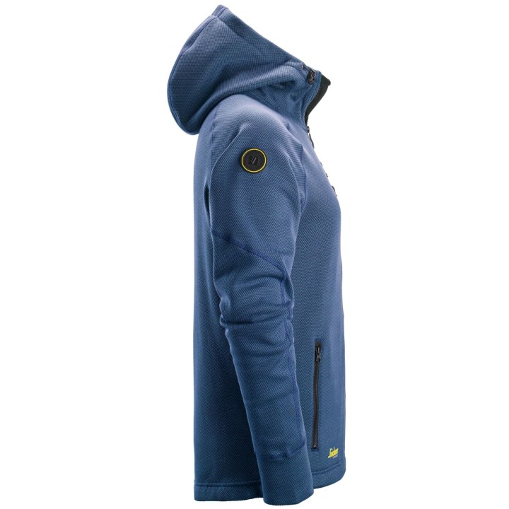 Polaire de travail Snickers Workwear FlexiWork, Sweat-shirt à capuche entièrement zippé 8041