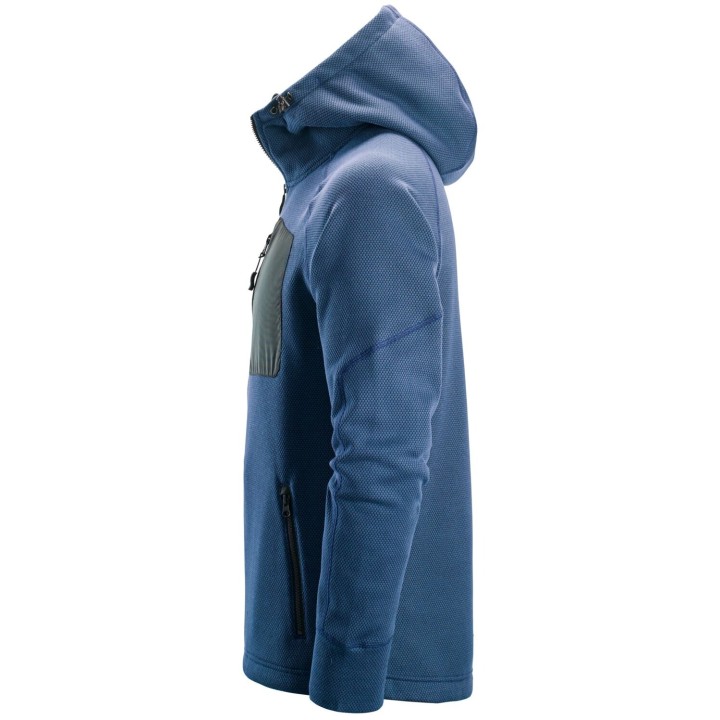 Polaire de travail Snickers Workwear FlexiWork, Sweat-shirt à capuche entièrement zippé 8041
