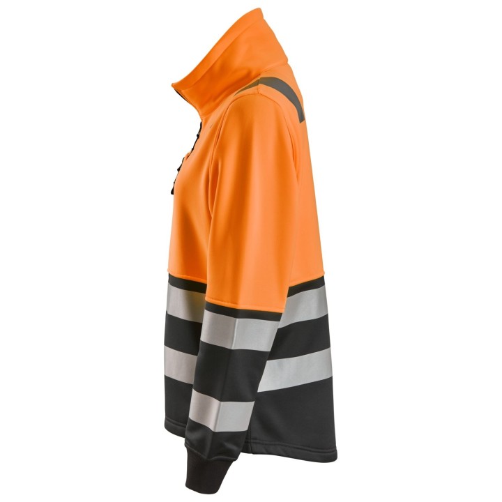 Sweat-shirt de travail femme haute visibilité Snickers Workwear HV Cl 2 Women FZ Jacket 8073