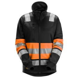 Sweat-shirt de travail femme haute visibilité Snickers Workwear Veste haute visibilité Classe 1 8077