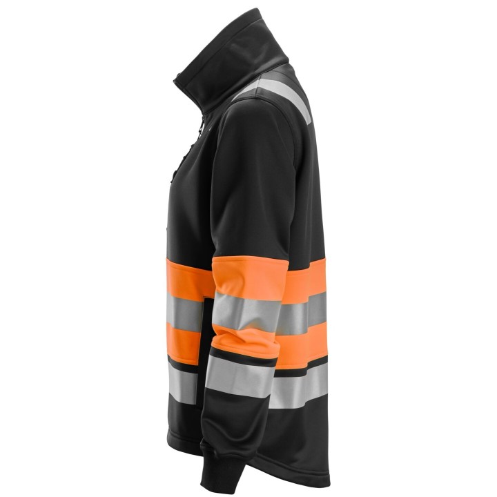 Sweat-shirt de travail femme haute visibilité Snickers Workwear Veste haute visibilité Classe 1 8077