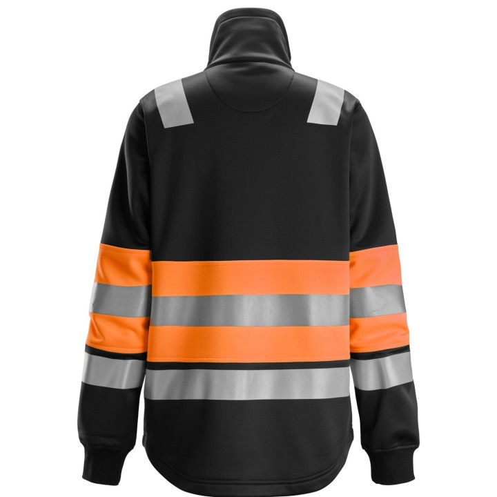 Sweat-shirt de travail femme haute visibilité Snickers Workwear Veste haute visibilité Classe 1 8077