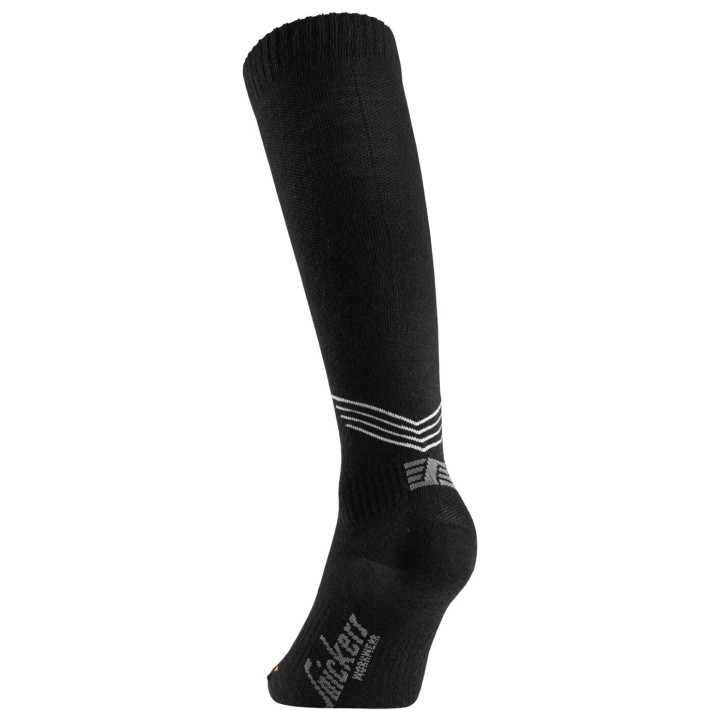 Chaussettes thermiques de travail Snickers Workwear Chaussettes de compression tige haute en laine 9228