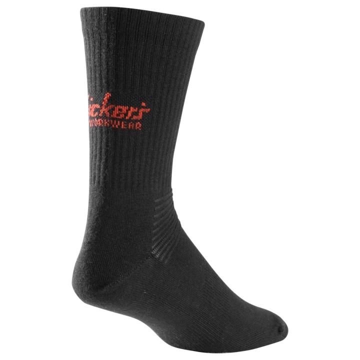 Chaussettes thermiques de travail Snickers Workwear PW, Chaussettes laine lég 9262