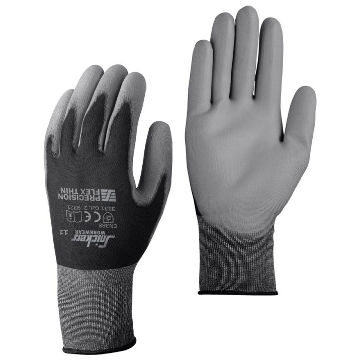 Gants de travail Snickers Workwear Gants Precision Flex Light 9321