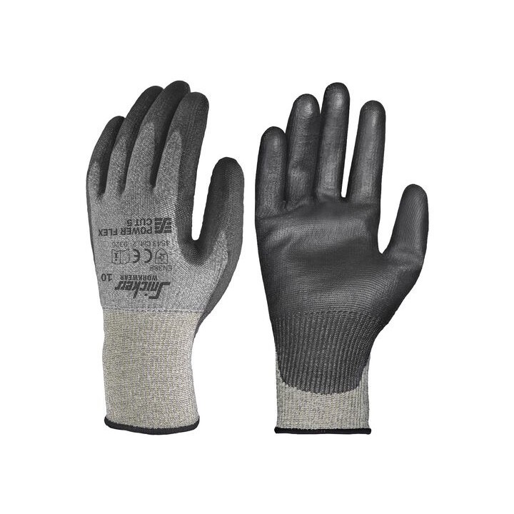 Gants de travail Snickers Workwear Pow Flex Cut 5 Gloves 9326