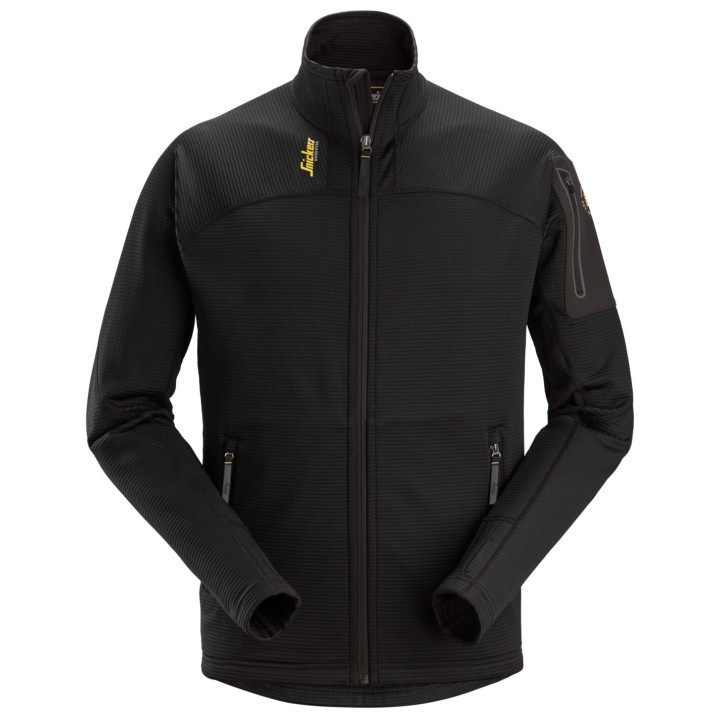 Polaire de travail Snickers Workwear Veste micro fleece Body Mapping 9438
