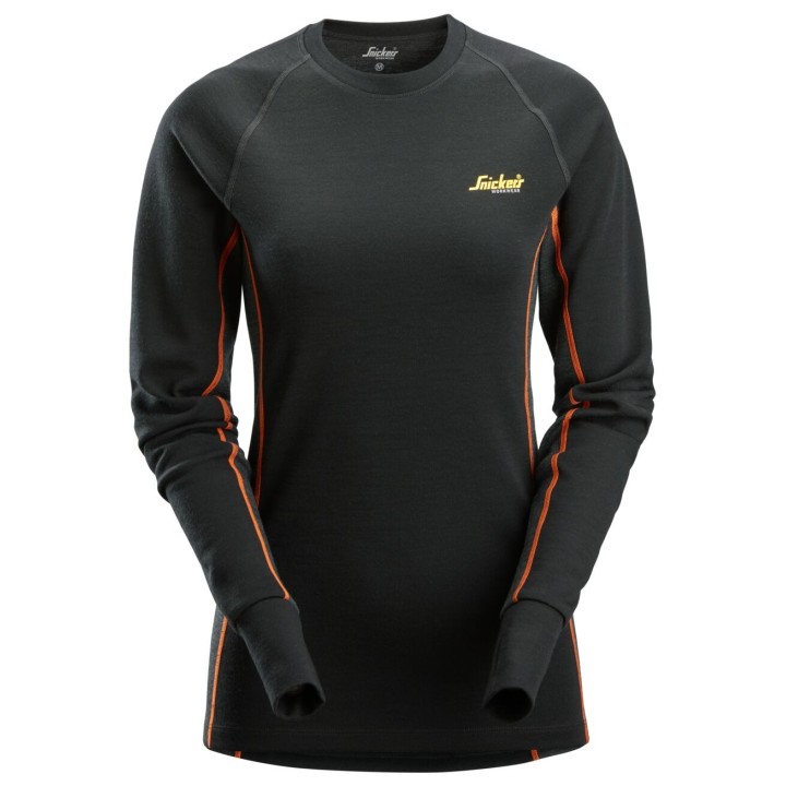 Haut de base Snickers Workwear Sous-vêtm Merino FemmeTop 9470