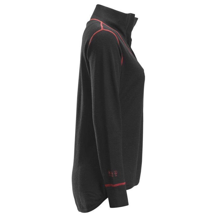 T-shirt de travail Snickers Workwear PW Chemise laine F zip 9476