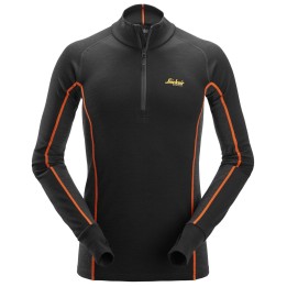 Première couche de travail Snickers Workwear Merino Base Layer HZ Top 9482